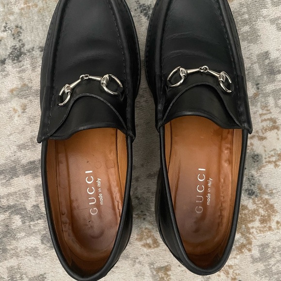 GUCCI Horsebit Loafers Black - Picture 3 of 15